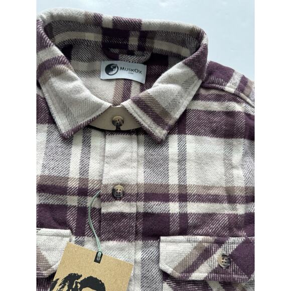 MUSKOX The Grand Flannel, Hickory Plaid Large - Picture 4 of 6